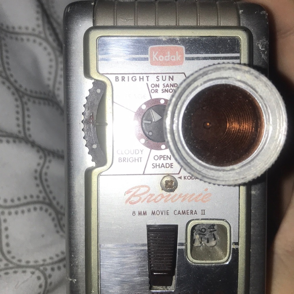 Vintage Kodak movie camera